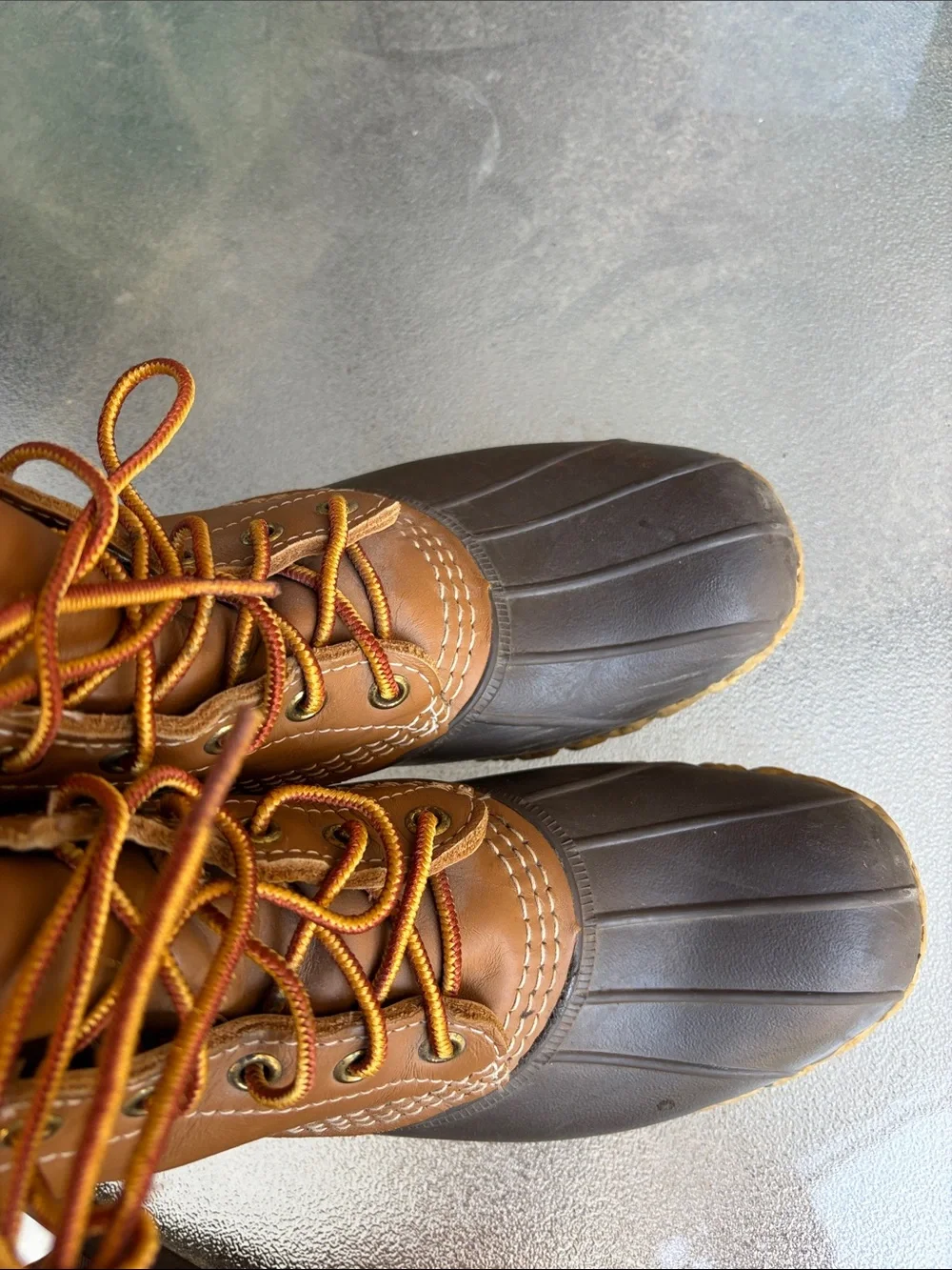 Womens's Brown and Black Waterproof Duck Boots